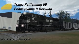 Trainz Railfanning 56  Pennsylvania amp Berwind [upl. by Ynitsed363]