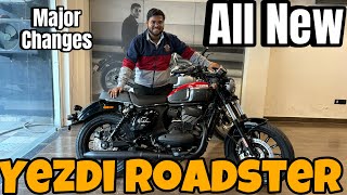 All New Yezdi Roadster 2023 BS7 Price Features and Detailed Review [upl. by Lemahs]