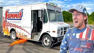 We Built The World’s Fastest Delivery Truck ITS INSANE [upl. by Eitsyrk953]