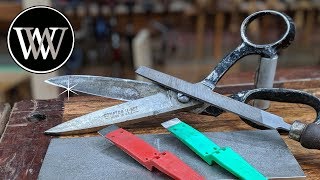 How To Sharpen Scissors Like A Pro [upl. by Khosrow]