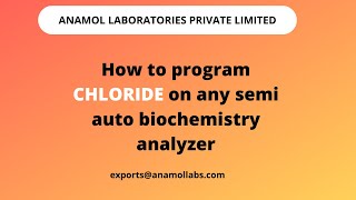 CHLORIDE Programming Video in English How to program Chloride [upl. by Guss62]