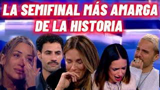 🔴EL CAOS VIVIDO EN LA SEMIFINAL DE GHDÚO LOS GESTOS MÁS FEOS A LOS FINALISTAS LOS ROMPEN DEL TODO🔴 [upl. by Sanjiv]