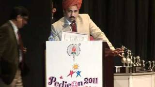 Pedicon 2011 Valedictory Speech by Dr Tarun Patni [upl. by Garratt]