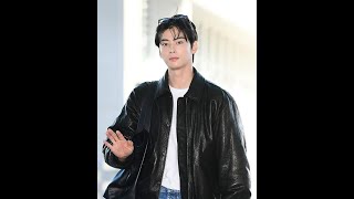 2392024Cha Eun Woo is heading to Paris to attend the Yves Saint Laurent Fashion Show [upl. by Rochella]