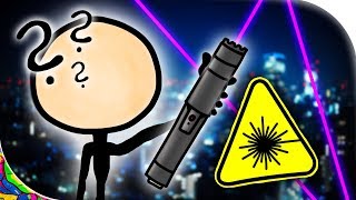 Wie funktioniert der weltweit stärkste Laserpointer Experimente⚠️ [upl. by Burchett]