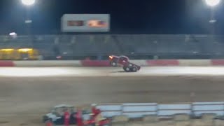 Millstream Speedway Wheelie 6 Wheeled Monster Truck [upl. by Nima]