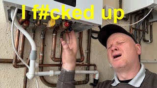 WORST GAS BOILER TO INSTALL IN THE UK  GlowWorm Micracom combination boiler part 1 [upl. by Esma]