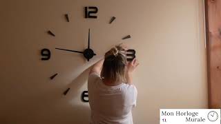 TUTO  Comment poser son horloge murale [upl. by Conal624]