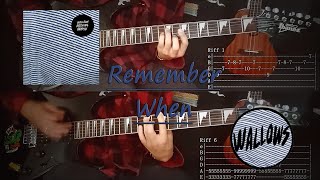 Remember When  Wallows Tab Tutorial Cover [upl. by Krusche42]