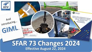 NEW SFAR 73 Changes 2024 for Robinson R22 and R44 Helicopters [upl. by Assek]