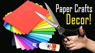 Transform Your Home with DIY Paper Decor  Easy amp Creative Ideas  Paper Crafts for Home Decor [upl. by Meluhs]