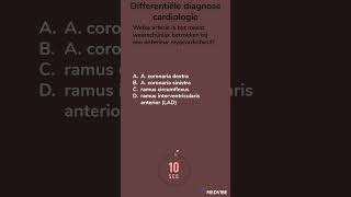 Differentiële diagnose Cardiologie 1 dokter geneeskunde [upl. by Nilved]