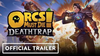 Orcs Must Die Deathtrap  Official Reveal Trailer [upl. by Drofxer393]