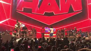 BIG E WINS THE WWE CHAMPIONSHIP RAW BOSTON MA 91321 LIVE CROWD REACTION [upl. by Inah]