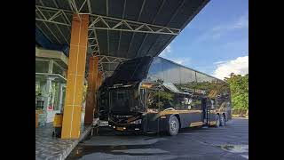 New Aerobus Masuk Terminal Batoh Jam Setengah Tujuh Pagi [upl. by Ennasor181]