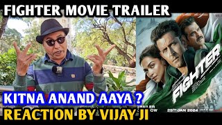 Fighter Movie Trailer Reaction  By Vijay Ji  Hrithik Roshan  Deepika Padukone  Anil Kapoor [upl. by Anuqahs444]