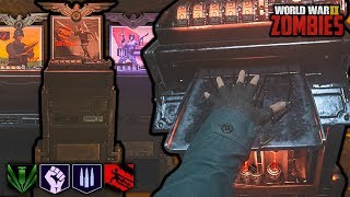 THE FINAL REICH ALL Blitz  Perk Locations amp Overview Call of Duty WWII Zombies [upl. by Schnabel]