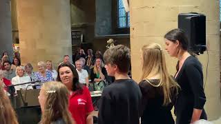 Our Dementia Choir at Southwell Minster 3 June 2023 [upl. by Avivah]