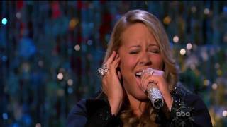 Mariah Carey  Oh Holy Night Live ABC Christmas Special 2010 [upl. by Asin]