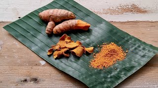 How To Make Dried Turmeric Galangal amp Ginger inspired by David Thompson – Be Inspired [upl. by Marciano]