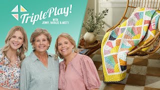 Triple Play How to Make 3 NEW Dresden Quilts  Free Quilting Tutorial [upl. by Beyer]