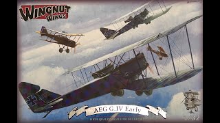 WnW Lost ARK AEG GIV Early WW1 Bomber 132 review [upl. by Groeg]