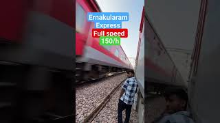 Ernakulam Express full speed 150hfollower haighlight train trending reel [upl. by Davide]