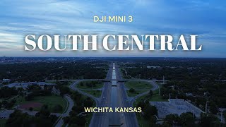 Drone Flies Over I135 Canal in Wichita Kansas [upl. by Renita541]