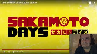 Sakamoto Days Anime Trailer REACTION [upl. by Nnyleuqcaj]