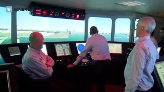 Maersk Line  TripleE simulator training [upl. by Eneres]