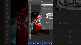 How to Change Headlight in Photoshop Short [upl. by Neffets94]