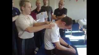 How to assess and perform a Manipulation to the Midthoracic spine [upl. by Anyala]