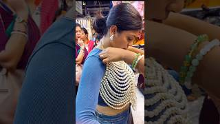 কলকাতা তে DESIGNER BLOUSE এর দারুন COLLECTION WEDDING GUIDE minivlog dailyvlog dailyshorts gold [upl. by Zoilla]