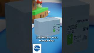 W Ralston 20x22 Regular Black Garbage Bags [upl. by Ahseram58]