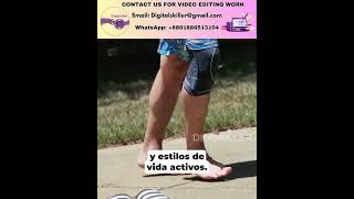 Knee Band Advertisement Video Editing Project [upl. by Lebasiairam]