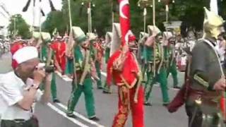 Ottoman Military Band Mehter In Russia [upl. by Owen]