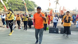 DINDING BADINDING  Senam Kreasi  Lagu Minang  Senam Pataraksa  CFD Sumber Cirebon  Jaja Suparja [upl. by Winther]