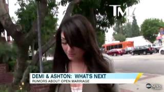 Ashton Kutcher Demi Moore Divorce Alleged Mistress Talks As Open Marriage Blamed for Split [upl. by Asilana65]