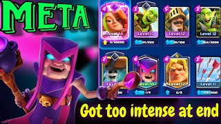 LOL Royale MOTHER WITCH in A LOG BAIT works GREAT in Clash Royale [upl. by Akenit]