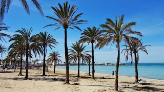 Mit FTI an die Playa de Palma Mallorca Mitte März 2020 kurz vor Corona [upl. by Fisoi257]