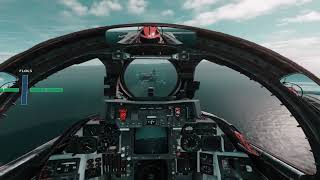 F14 GoPro style Landing  DCS  GeForce 3080 [upl. by Aronoh851]