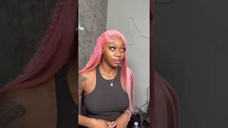 Frontal Wig Install on WOC wigs hairstyle hair [upl. by Eldwin266]