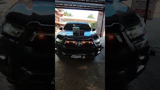 Toyota Hilux 2022 Equipped with SUPERIOR PIAA HORNS  LED Front Grill Lights 😍 [upl. by Nee]