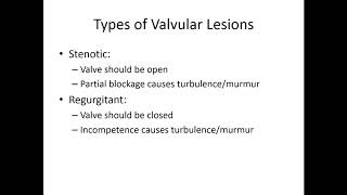 Heart Murmurs Stenosis vs Regurgitation [upl. by Larimor]