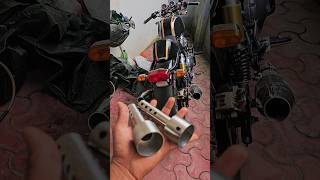 Continental Gt 650  DB killer Installation gt650 continentalgt650 youtuber ytshorts [upl. by Nailuj]