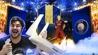 TIREI UM TOTY NO MELHORIA OURO PACK OPENING FIFA 19 Ultimate Team [upl. by Einohpets]