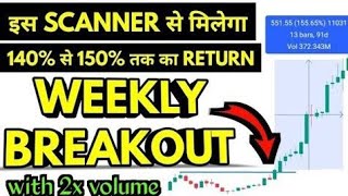 Chartink scanner  How to find breakout stocks for swing trading  Swing Trading Strategy [upl. by Arndt647]