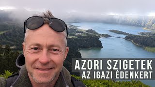 Azori szigetek  ahol hortenziából van a kerítés  kert TV [upl. by Aihseyk462]