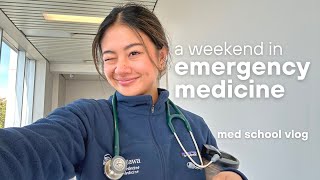 MED SCHOOL VLOG 🩺  Emergency Medicine Rotation [upl. by Jere]