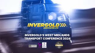 Rob Beckers CMILT Interview  Invergold’s West Midlands Transport Conference 2024 [upl. by Aleekahs873]